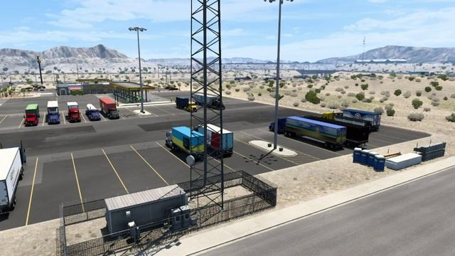 American Truck Simulator timelapse