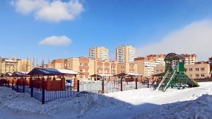 Магнитогорск, микрорайон 142-А, по улице Тевосяна и улице Труда (18.03.2022)