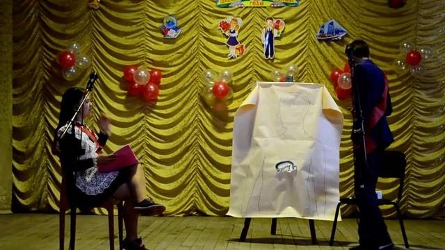 сценка биология..Поздравление от выпускников