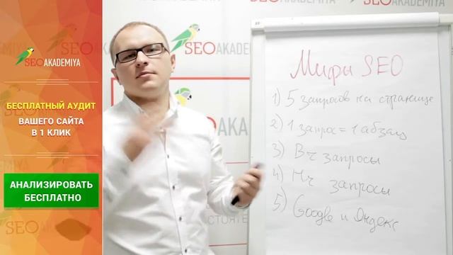 5 мифов SEO, которые мешают продвижению Вашего сайта . Академия SEO