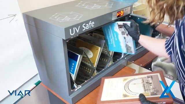 VIAR UV-Safe - Быстрое обеззараживание документов, денег, книг, канцелярии.mp4