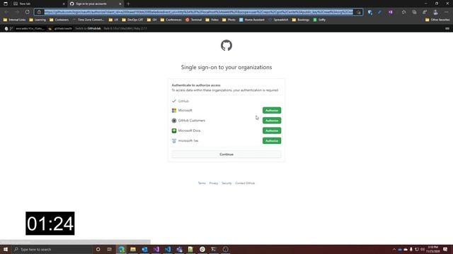 Add Your GitHub Accounts to Visual Studio смотреть онлайн