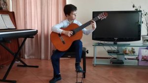 Деньщиков Владимир (10лет)- Аллегро(Ф. Молино)