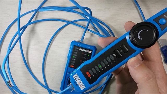 Testador e rastreador de cabo de rede e telefonia FWT11 смотреть онлайн