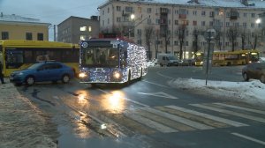 В Ярославле в свой первый рейс вышел волшебный троллейбус