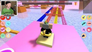 ESCAPE THE GIANT HEROBRINE OBBY IN ROBLOX!