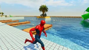 ЧЕЛОВЕК-ПАУК АКВАПАРКТАН СЕКІРДІ (GTA V)