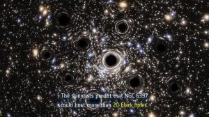 Космоискры 1: концентрация черных дыр в скоплении NGC 6397