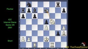 Bobby Fischer Makes 4 Consecutive Crazy Opening King Moves Against Short Game 2/8