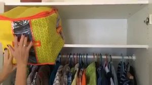 Хранение сезонной детской одежды
