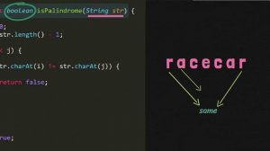 Java program to check for Palindrome