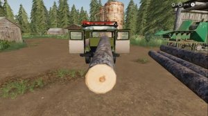 Farming Simulator 19 ! Ничейная Земля #1 выживание при 700$ Рубаем лес на продажу !