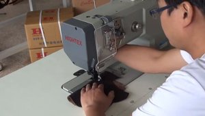 Прямострочная швейная машина для кожи с роликом лапкой 72593