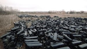 Отработанные грибные блоки