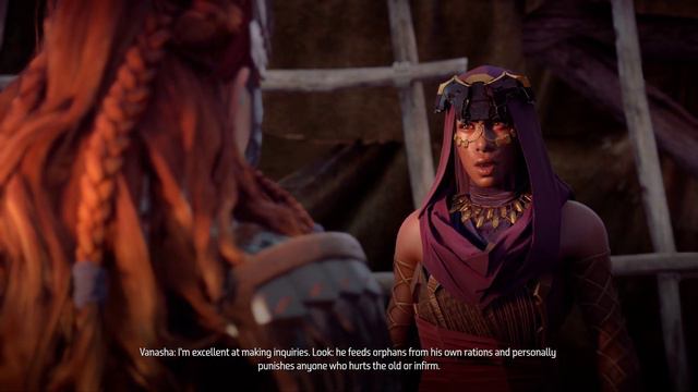 Aloy talks to Vanasha Horizon Zero Dawn Complete Edition Gameplay #horizonzerodawn #gameplay