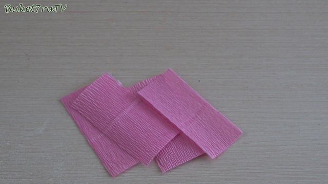 Голландская роза из бумаги. Цветы из гофрированной бумаги своими руками. Рукоделие с Buket7ruTV