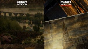 Metro 2033 VS Metro 2033 Redux graphics comparison ☣️| Poor character animation in Redux? 🤔| PC 🖥️🖱