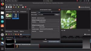 Монтаж видео в Linux Ubuntu или Linux Mint