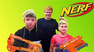 Сестра УДАЛИЛА ИГРЫ В ТЕЛЕФОНЕ! НЕРФ БИТВА. КИРИЕШКА. Nerf.