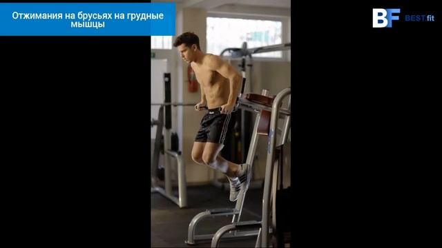 Отжимания на брусьях на грудные мышцы смотреть онлайн