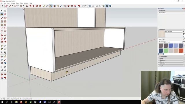 SketchUp применение текстур смотреть онлайн