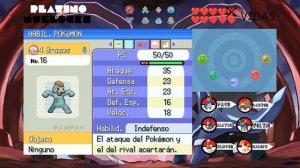 Pokemon Platino Nuzlocke Cap 8 - Segunda líder de gimnasio, ¡Gardenia! .