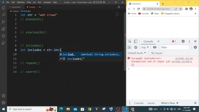 String methods in JavaScript 2022 ( Part 4 ) | شرح بالدارجة