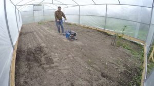 Работа в теплице / ЛопЛош / Мотокультиватор