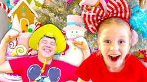 Настя и её приключения на Новый год