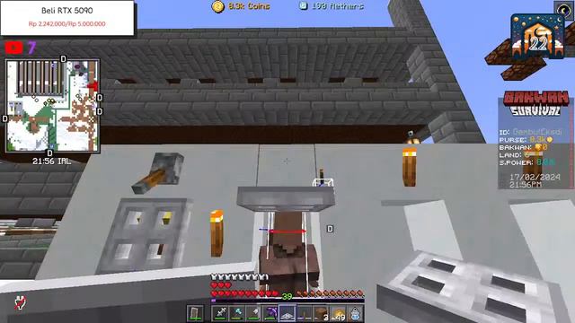 【BakwanSMP Survival】FARMING XP DARI WARDEN CUYY Eps.6 смотреть онлайн