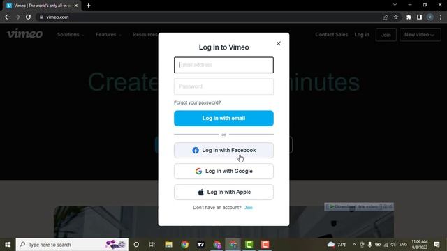 How to Login Vimeo Account  Sign-In Vimeo Account 2022