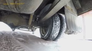 Пропали тормоза на газели, ремонт на снегу