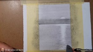 Рисуем пейзаж карандашом | How to draw a landscape