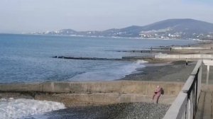 Курортный городок. Пляж Орбита, Вагонное дэпо Адлер