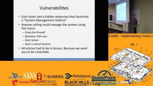 Anthony Critelli - Implementing Voice Over IP in Security Competitions