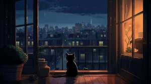 Another rainy day in the city 💧Lofi Rainy Night 🌧️ Lofi Hip Hop Mix