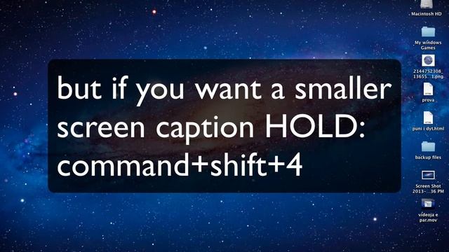 How to print your screen on MAC смотреть онлайн