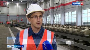 В Смоленской области запущен механизм автоматизированной сборки решетки для железнодорожных путей