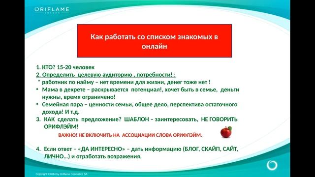 Как составить список знакомых?И что с ним делать?  Спикер Уткова Елена