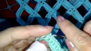 Кофта "Сетка" крючком