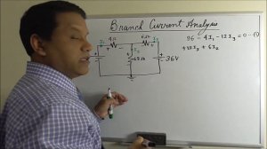 DC Circuits 13 - Branch Current Analysis