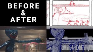 Go Go Go: Before vs After (The Poppy Playtime Band)