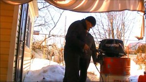 Первый запуск лодочных моторов ТОХАТСУ 9 9 и ЯМАХА 5