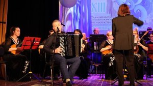 М.Блантер- В.Галочкин "Черноглазая казачка",Сергей Окороков, ОРНИ кафедры ОДНИ ТГИК,Татьяна Жданова