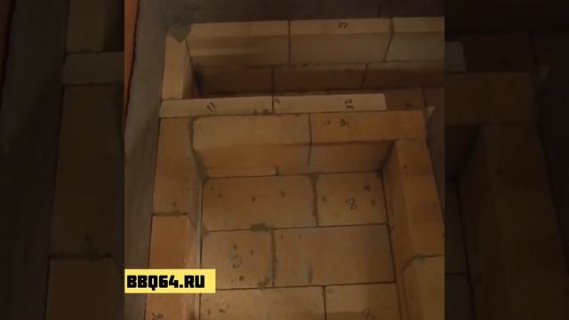 Порядовка отопительной печи Волжанка с плитой. Подробная сборка печи из шамотного кирпича.