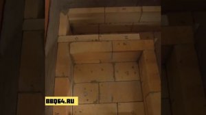 Порядовка отопительной печи Волжанка с плитой. Подробная сборка печи из шамотного кирпича.