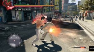 Brass Knuckles Circle Attack (Yakuza Kiwami)