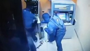 Оперативное ограбление банкомата
