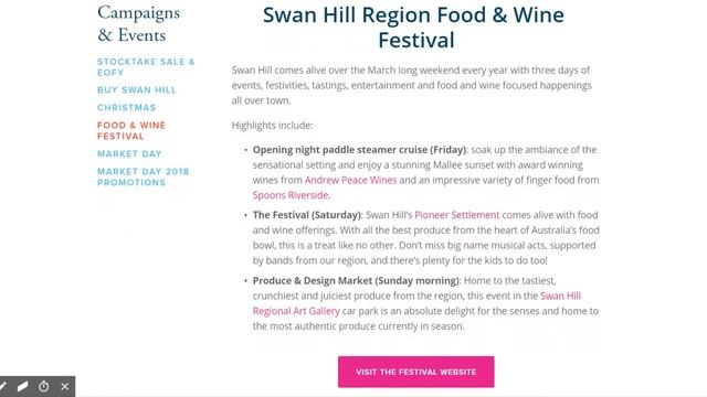 Swan Hill Incorporated Promoting the Swan Hill Region смотреть онлайн