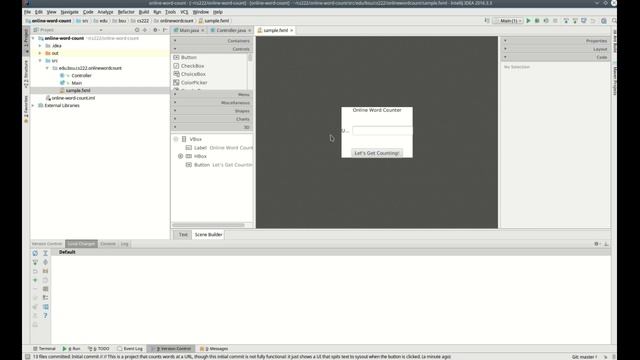 JavaFX with SceneBuilder